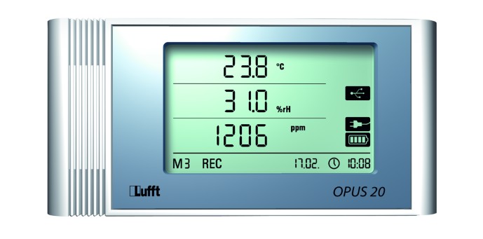 Data logger OPUS20 TCO for measurement of CO2