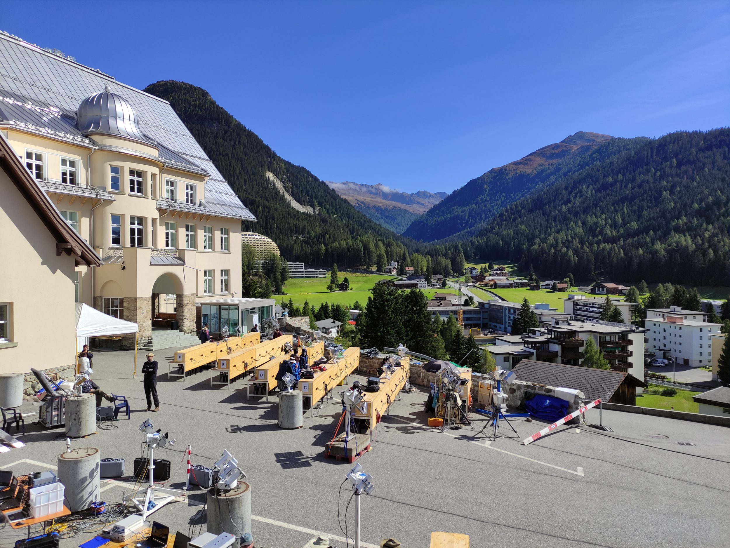 The International Pyrheliometer Comparison takes place at the Physikalisch-Meteorologisches Observatorium Davos, Switzerland.