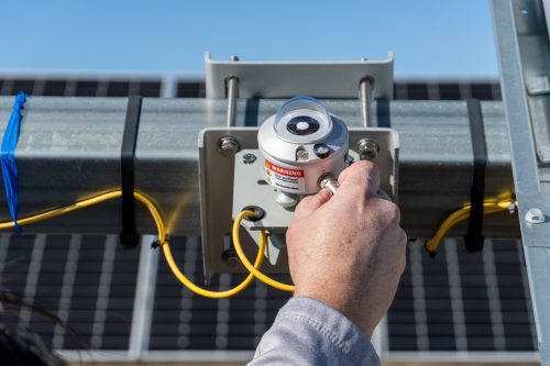 Intalling pyranometer